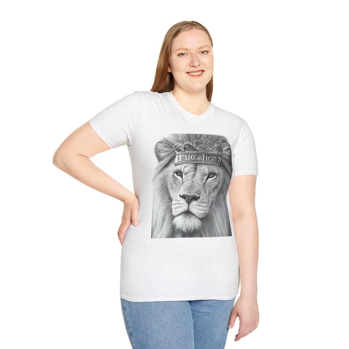 The TrueLion Graphic Unisex Softstyle T-Shirt - Perfect for the True leader.