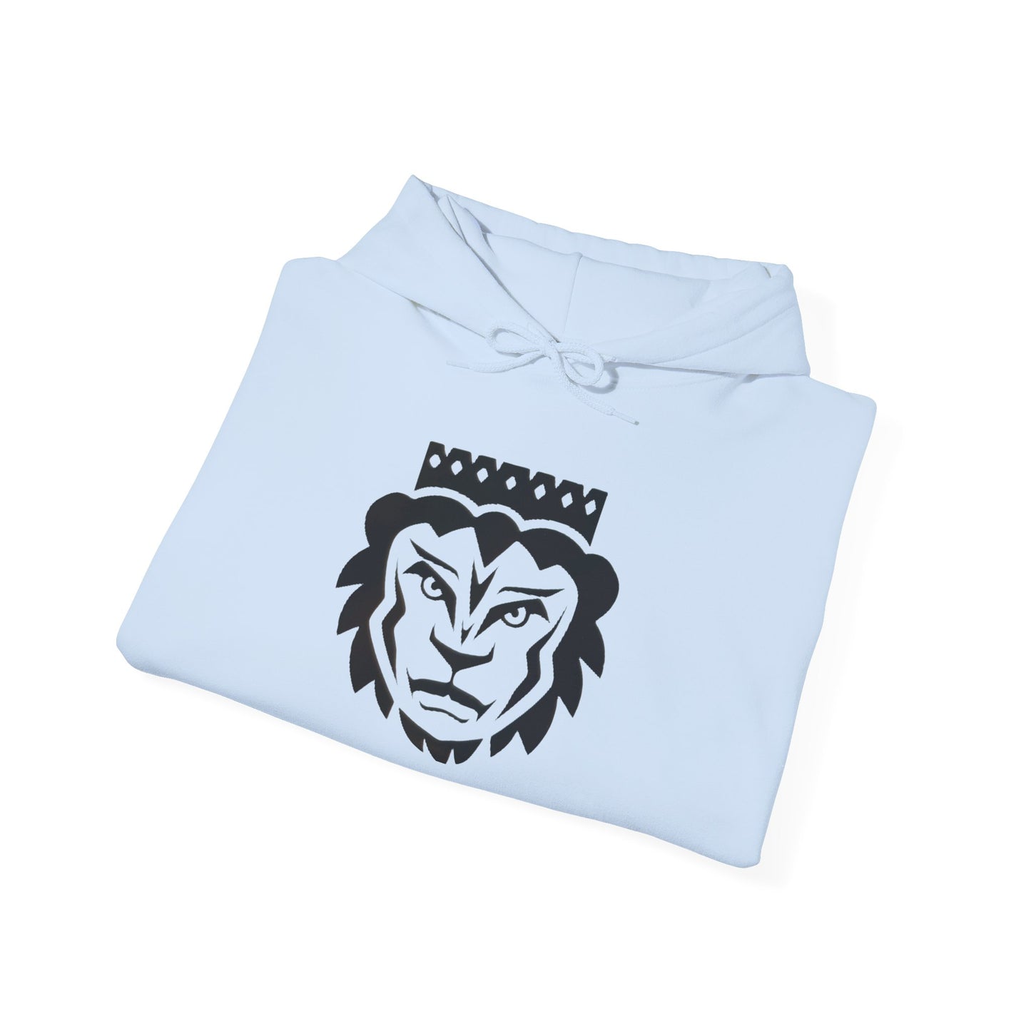 King of the Jungle Unisex Heavy Blend Hoodie - Lion Design